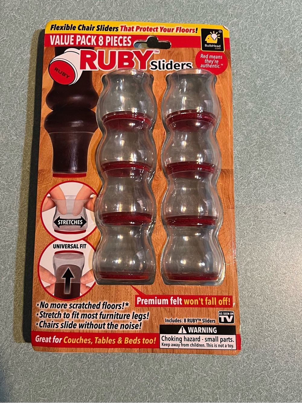 Ruby Sliders As Seen On TV by BulbHead